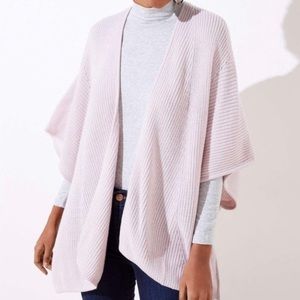 LOFT Pointelle Ribbed Wrap M/L